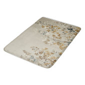 Tapis De Bain floral prairie ambre (Angle)