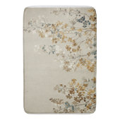 Tapis De Bain floral prairie ambre (devant Vertical)