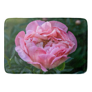 Tapis De Bain Floral rose Peony Photographie