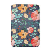 Tapis De Bain Floral Surface Motif - Mode Printemps Décoratif (Devant (Vertical))