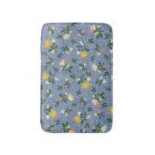 Tapis De Bain Flore bleu pays (Devant (Vertical))