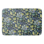 Tapis De Bain Flore bleue Wintry (Devant)