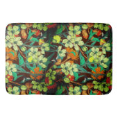 Tapis De Bain Flore Brown, Rouille, Turquoise (Devant)