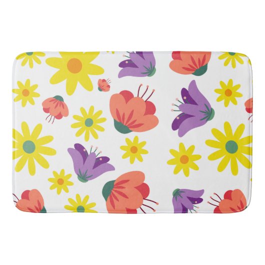 Tapis De Bain Flore mignonne (Devant)