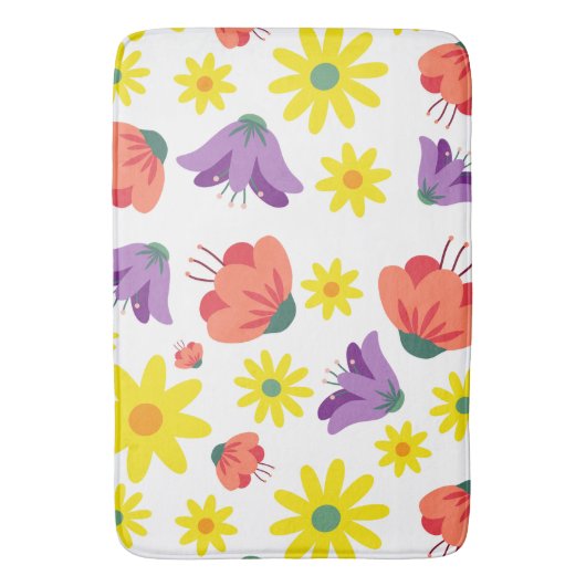 Tapis De Bain Flore mignonne (devant Vertical)