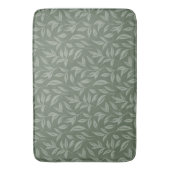 Tapis De Bain Flore vert Sage (devant Vertical)