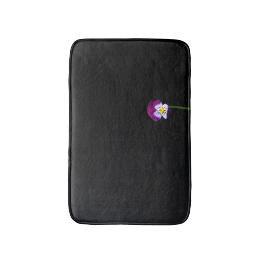 Tapis De Bain Flore violette bmm (Devant (Vertical))