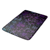 Tapis De Bain Flores pourpres de l'Aqua Retro (Angle)