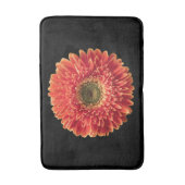 Tapis De Bain Flowers | Orange Gerbera Daisy (Devant (Vertical))