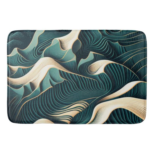 Tapis De Bain Flowing harmony (Devant)