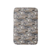 Tapis De Bain Fluffy Cattails Nature Motif (Devant (Vertical))