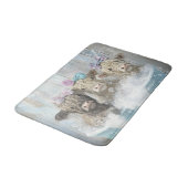 Tapis De Bain Fluffy Highland Calves Bubble Bain Farmhouse Scène (Angle)