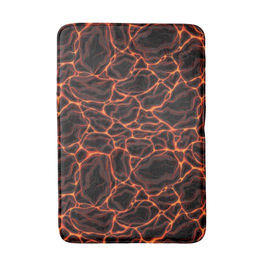 Tapis De Bain Flux de lave (Devant (Vertical))
