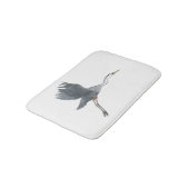 Tapis De Bain Flying Great Blue Heron (Angle)
