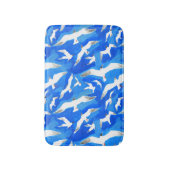 Tapis De Bain Flying seagulls on sky blue (Devant (Vertical))
