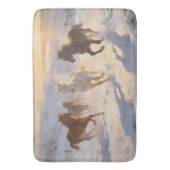 Tapis De Bain Foals at Play (devant Vertical)