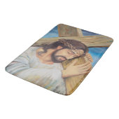 Tapis De Bain Foi chrétienne Jésus Christ (Angle)