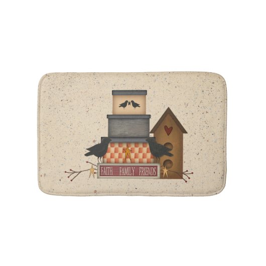 Tapis De Bain Foi primitive Famille Amis Bath Mat (Devant)