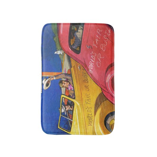 Tapis De Bain Foire mondiale ou buste (Devant (Vertical))