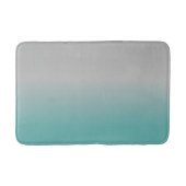 Tapis De Bain Fond Ombre gris turquoise (Devant)