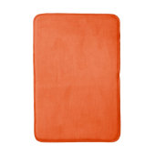 Tapis De Bain Fond orange texturé calme et simple (Devant (Vertical))