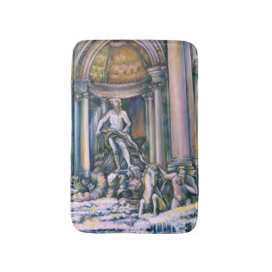 Tapis De Bain Fontana Di Trevi, Roma