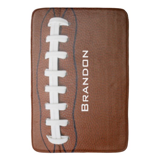 Tapis De Bain Football Design Bath Mat (devant Vertical)
