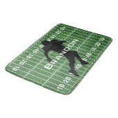 Tapis De Bain Football Field Design Bath Mat (Angle)