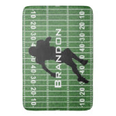 Tapis De Bain Football Field Design Bath Mat (devant Vertical)