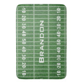 Tapis De Bain Football Field Design Bath Mat (devant Vertical)