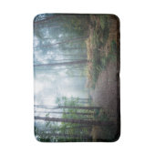 Tapis De Bain Forest | Dark Foggy Woods Norfolk UK (Devant (Vertical))