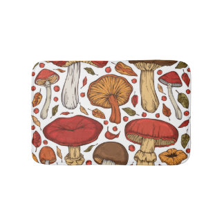 Tapis De Bain Forest Edibles : Vintage Wild Collection.
