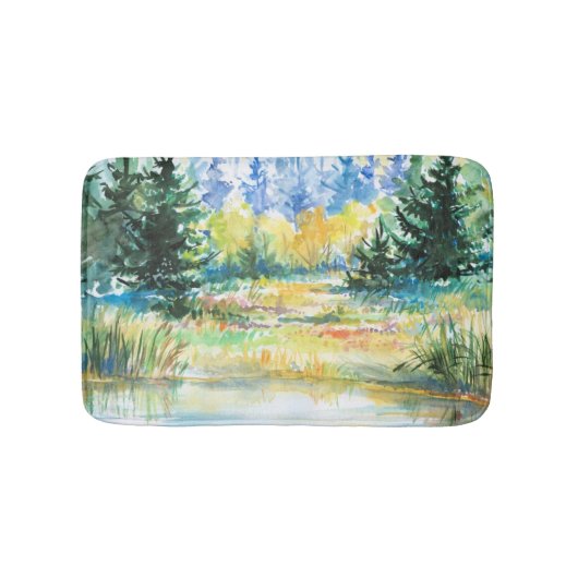 Tapis De Bain Forêt (Devant)