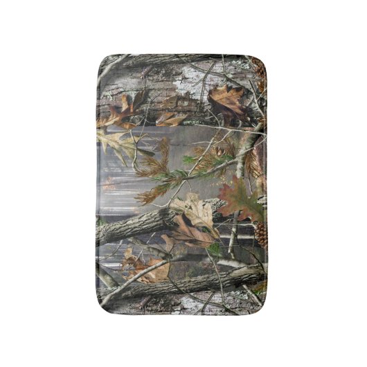 Tapis De Bain Forêt Camo (Devant (Vertical))
