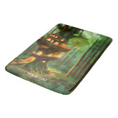 Tapis De Bain Forêt d'arbre à Imaginaire mou (Angle)