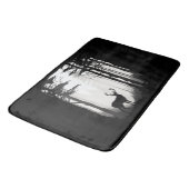 Tapis De Bain Forêt de cerfs faune (Angle)