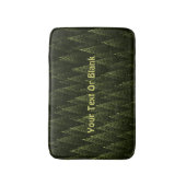 Tapis De Bain Forêt de conifères fractale (Devant (Vertical))