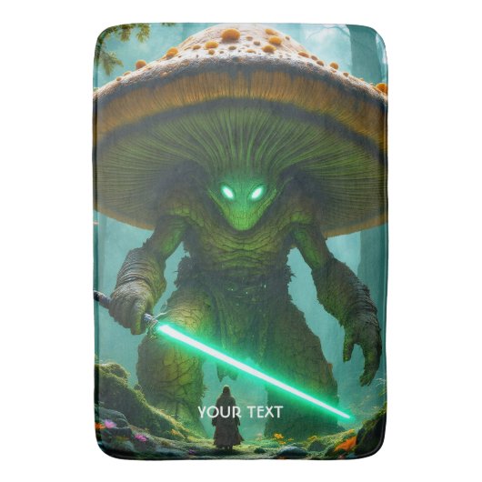 Tapis De Bain Forêt de Sabre de champignons d'Imaginaire (devant Vertical)