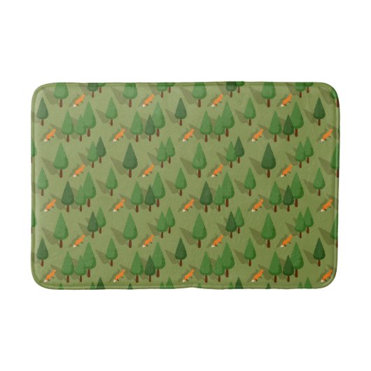 Tapis De Bain Forêt douce et absorbante (Devant)