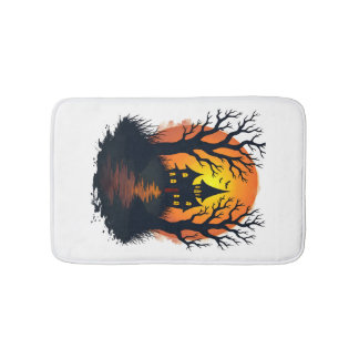 Tapis De Bain Forêt ensorcelée � T-shirt de la nature d'Hallowee