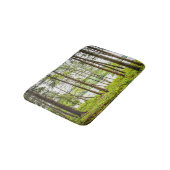 Tapis De Bain Forêt et lac Acadia Maine (Angle)