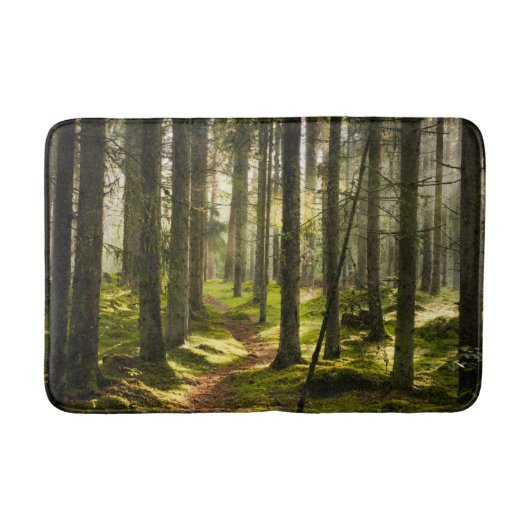 Tapis De Bain Forêt | Forêt boréale Suède (Devant)