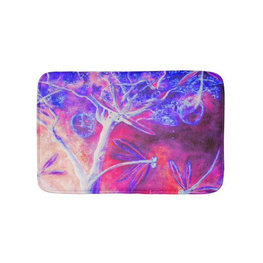 Tapis De Bain Forêt Magique de Libellules (Devant)