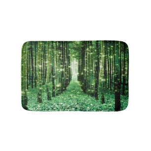 Tapis de bain Forêt Verte Magique Mystère