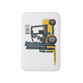Tapis De Bain Forklift cartoon illustration (Devant (Vertical))