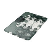 Tapis De Bain Formations de terres Art Abstrait (Angle)