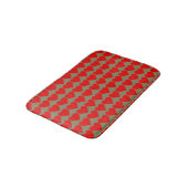 Tapis De Bain Forme de cœur rouge amour classique minimalisme (Angle)