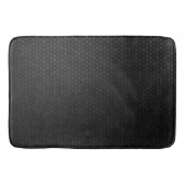Tapis De Bain Forme d'hexagone noir (Devant)