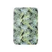Tapis De Bain Forme florale de la jungle (Devant (Vertical))