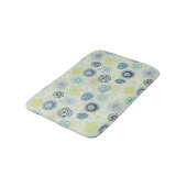 Tapis De Bain Forme florale élégante avec fleurs mignonnes (Angle)
